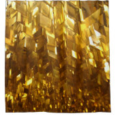 Rideau De Douche De Luxe Fractée Or (Devant)