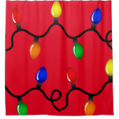 Rideau de douche de Noël (Devant)