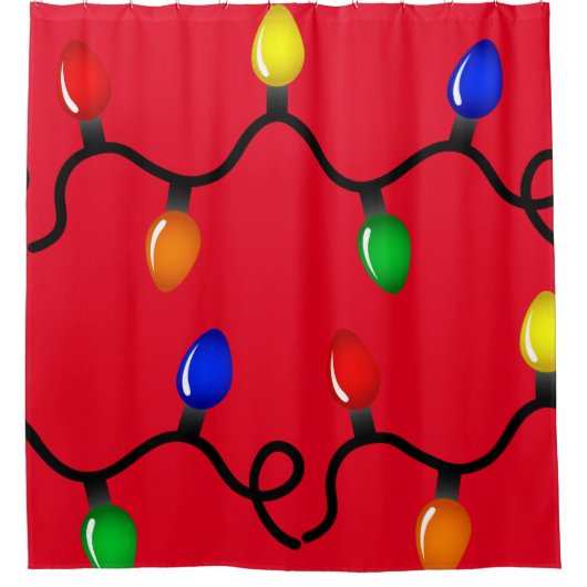 Rideau de douche de Noël (Devant)