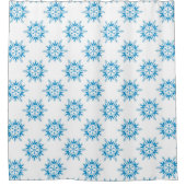 Rideau de douche de Noël/flocons de neige (Devant)
