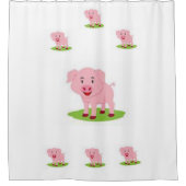 Rideau de douche de porc (Devant)