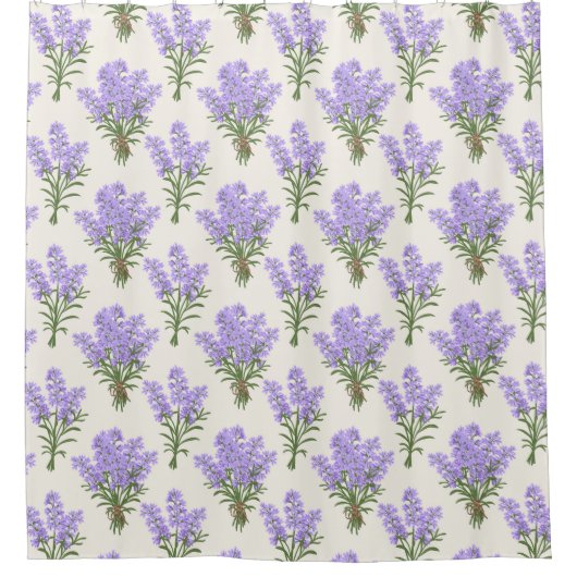 Rideau de douche de Provence Lavender Bunches (Devant)