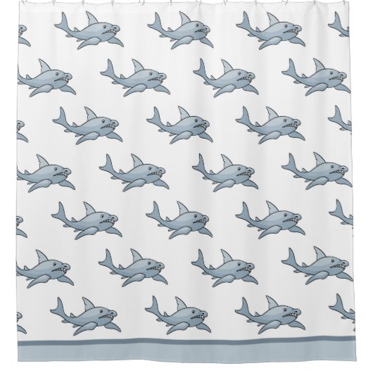 Rideau de douche de requin (Devant)