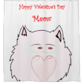 Rideau de douche de Saint Valentin (Devant)