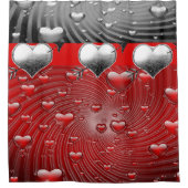 Rideau de douche de Saint Valentin (Devant)