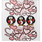 Rideau de douche de Saint Valentin (Devant)