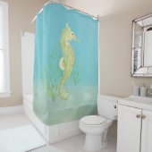 Rideau de douche de Seahorse (En situation)