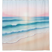 Rideau de douche de sérénité côtière (Devant)