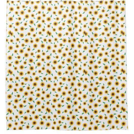 Rideau de douche de tournesol (Devant)