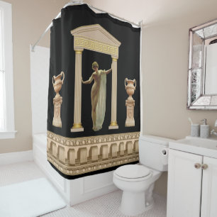 Rideau de douche Déesse grecque