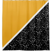 Rideau de douche design 3 tons cool (Devant)