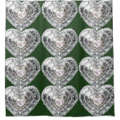 Rideau de douche design numérique dynamique - Wi-F (Devant)