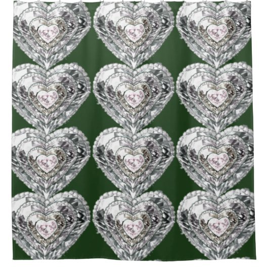 Rideau de douche design numérique dynamique - Wi-F (Devant)