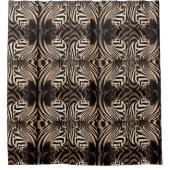 rideau de douche design Zebra (Devant)