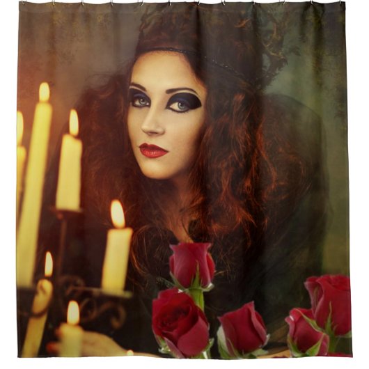 Rideau de douche d'Halloween (Devant)