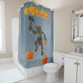 Rideau de douche d'Halloween, Goblin (En situation)