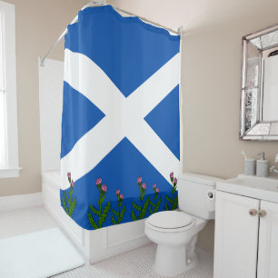 Rideau de douche drapeau écossais