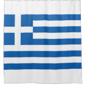 Rideau de douche drapeau grec (Devant)