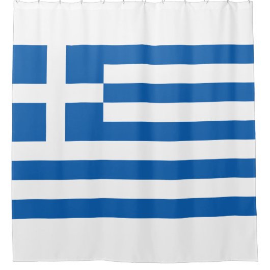 Rideau de douche drapeau grec (Devant)
