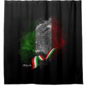 rideau de douche drapeau italien (Devant)