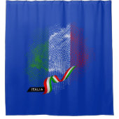 Rideau de douche drapeau italien (Devant)