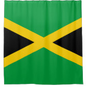 Rideau de douche drapeau jamaïcain (Devant)