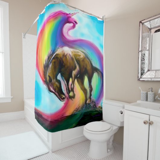 Rideau de douche Dreamer (En situation)