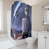 Rideau de douche Dreams Anime (En situation)