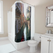 rideau de douche du canal de Venise (En situation)
