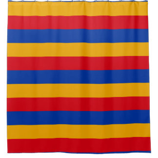 Rideau de douche du drapeau arménien