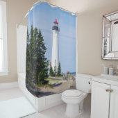 Rideau de douche du phare de Crisp Point (En situation)