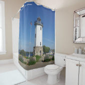 Rideau de douche du phare Fond Du Lac (En situation)