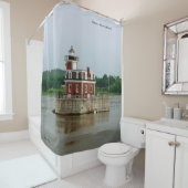 Rideau de douche du phare Hudson Athens (En situation)