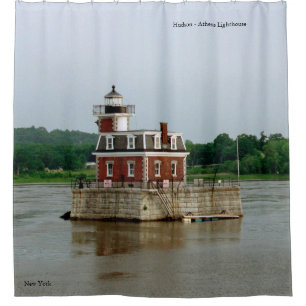 Rideau de douche du phare Hudson Athens