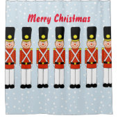 Rideau de douche du soldat de Noël (Devant)