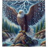Rideau de douche Eagle Art (Devant)