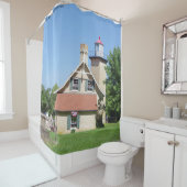 rideau de douche Eagle Bluff Lighthouse (En situation)