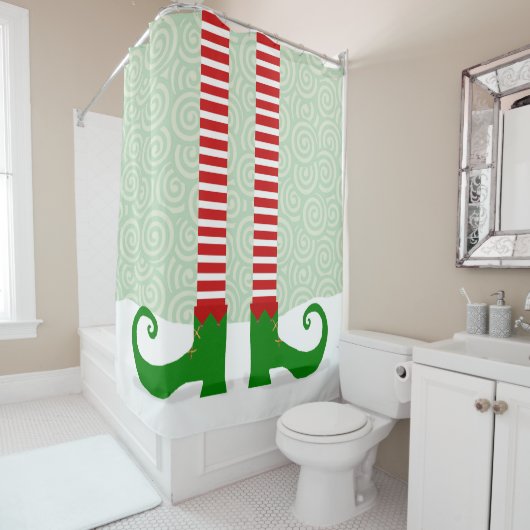 Rideau de douche Elf Legs (En situation)