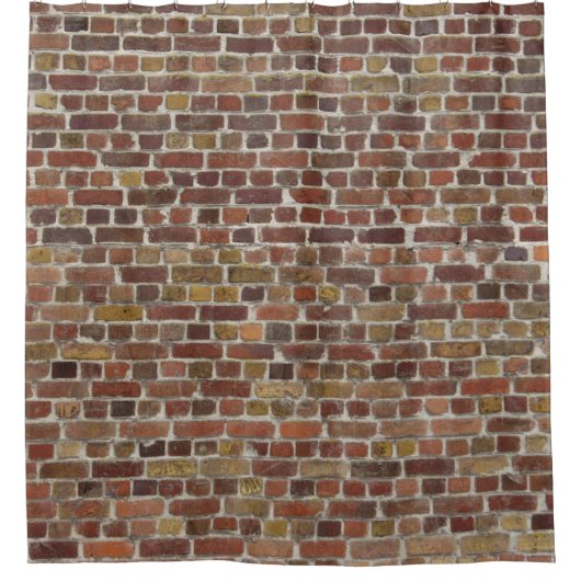 Rideau de douche en brique (Devant)