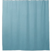 Rideau de douche en cuir bleu clair (Devant)