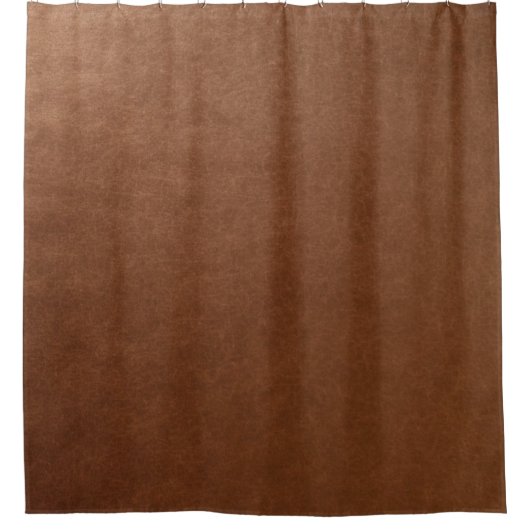 Rideau de douche en cuir de bronze (Devant)