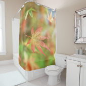 Rideau de douche en fibre de automne (En situation)