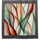 Rideau de douche en laiton de verre (Devant)