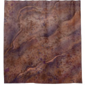 Rideau de douche en marbre Brown (Devant)