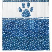 rideau de douche en parties scintillant (Devant)