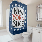 Rideau de douche en tranches de New York (En situation)