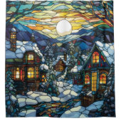 Rideau de douche en verre d'hiver (Devant)