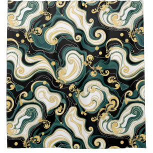 Rideau de douche en verre Hollywood - Luxe et tend