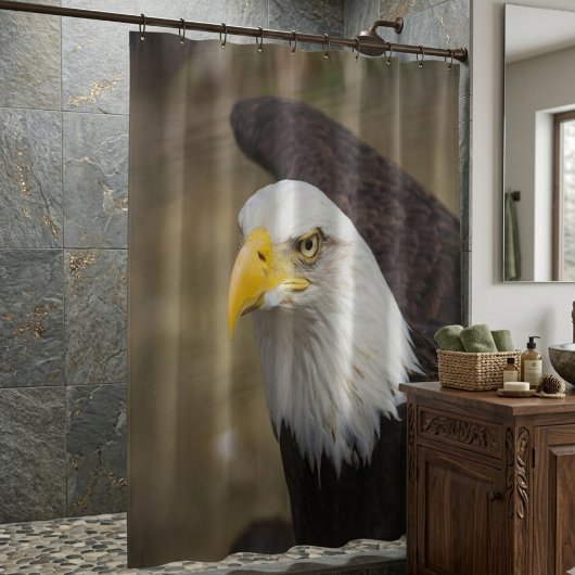Rideau de douche Esprit d'Aigle chauve – Déclarati