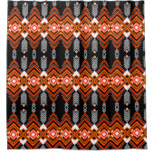 Rideau de douche ethnique africain (Devant)